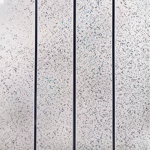 White Sparkle with Chrome