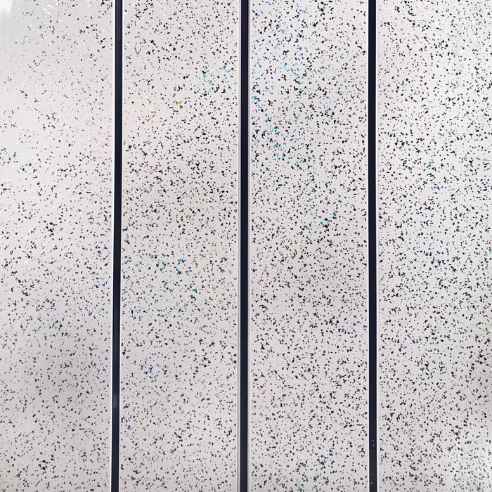 White Sparkle with Chrome