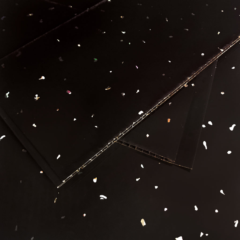 Black Sparkle (5mm) | PVC Bathroom Cladding Panels