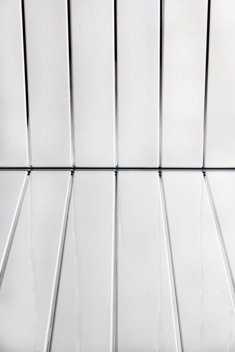 Twin Chrome Ceiling Cladding