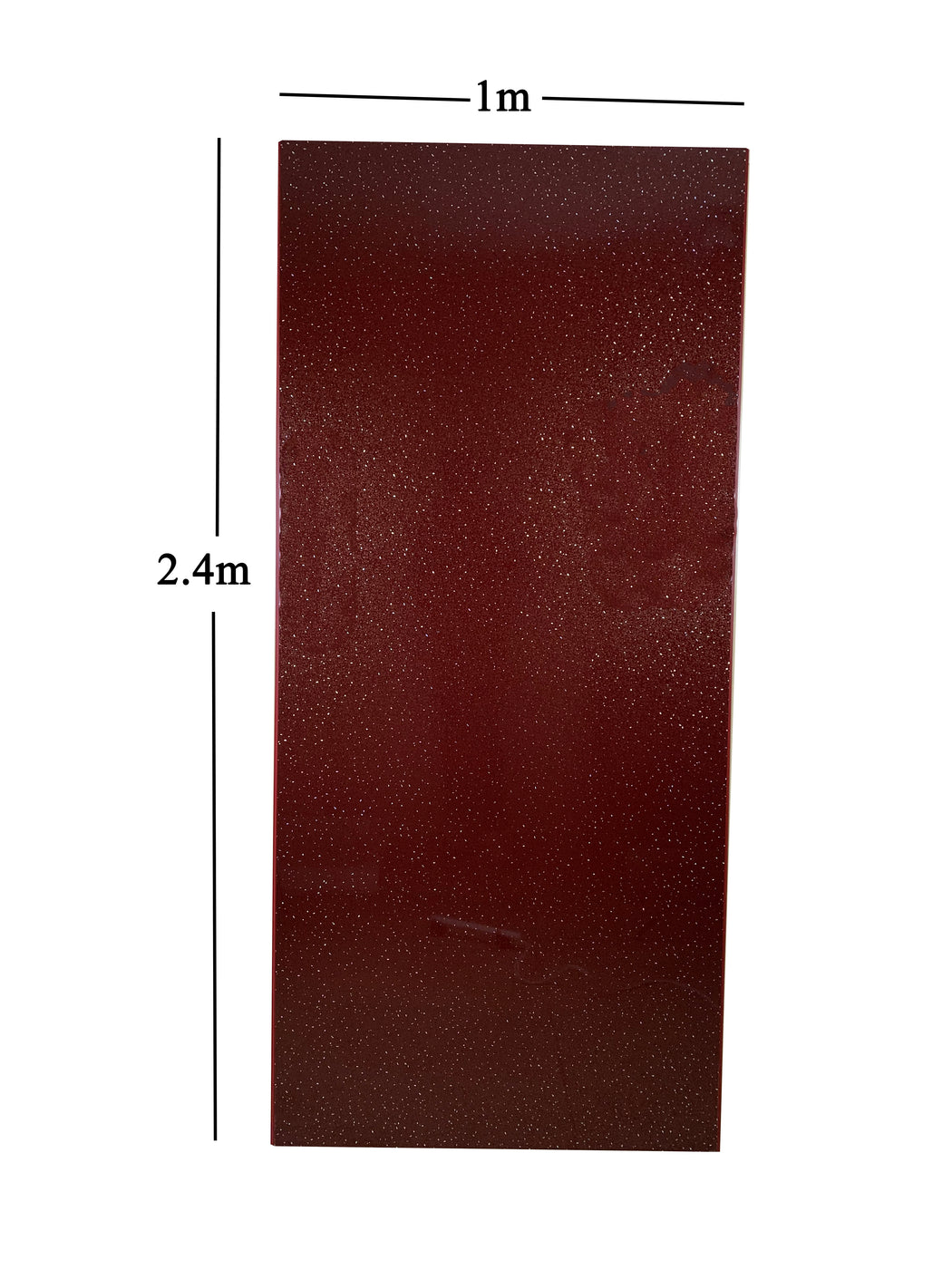 Red Sparkle (10mm) | PVC Bathroom Cladding Panels