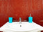 red sparkle 1m wide pvc cladding shower panels wall panels