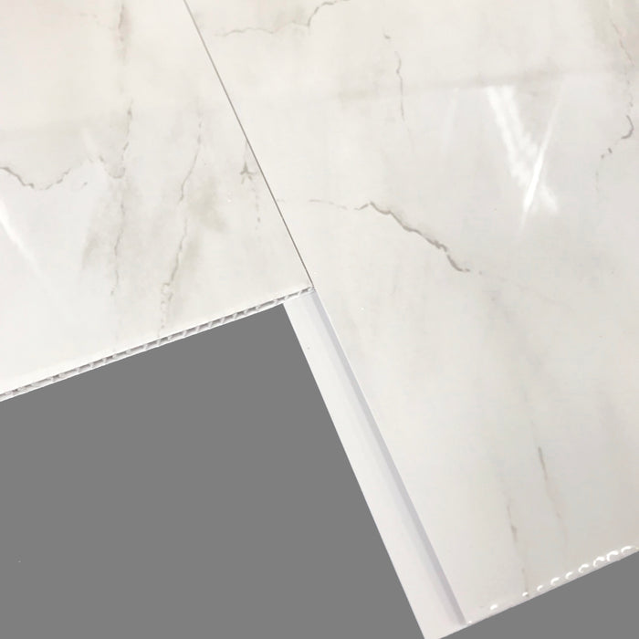 White Marble (5mm) | PVC Shower Cladding Panels