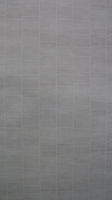 Multi Tile Small Grey Tile Effect 10mm (1m wide x 2.4m high)