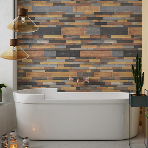 Rustic (10mm) | PVC Bathroom Splashback Panels