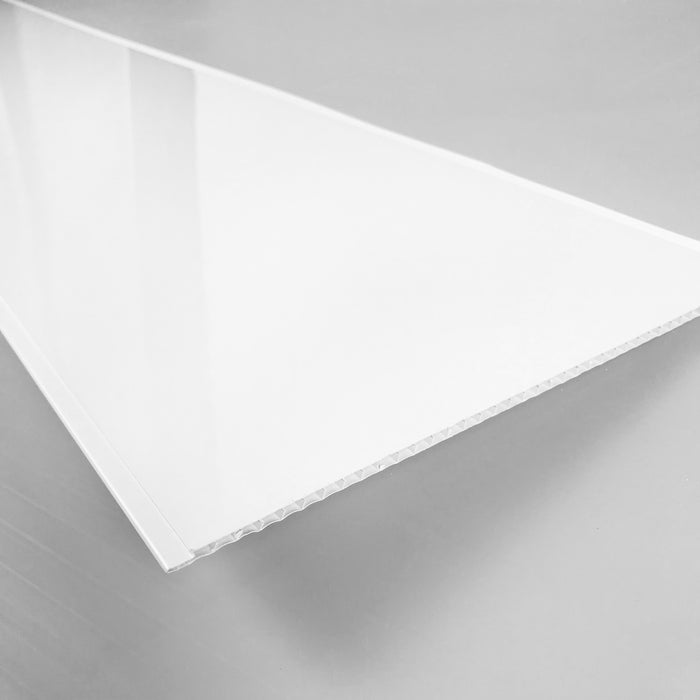 White High Gloss (5mm), PVC Cladding For Bathrooms